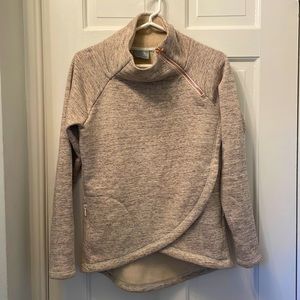 Athleta Cozy Karma Asym Pullover